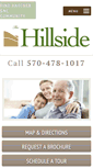 Mobile Screenshot of hillsideseniorliving.com